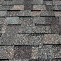 Asphalt roof