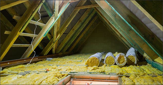 Attic interior