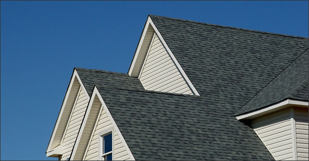 Residential roof depicting things to avoid doing to your roof