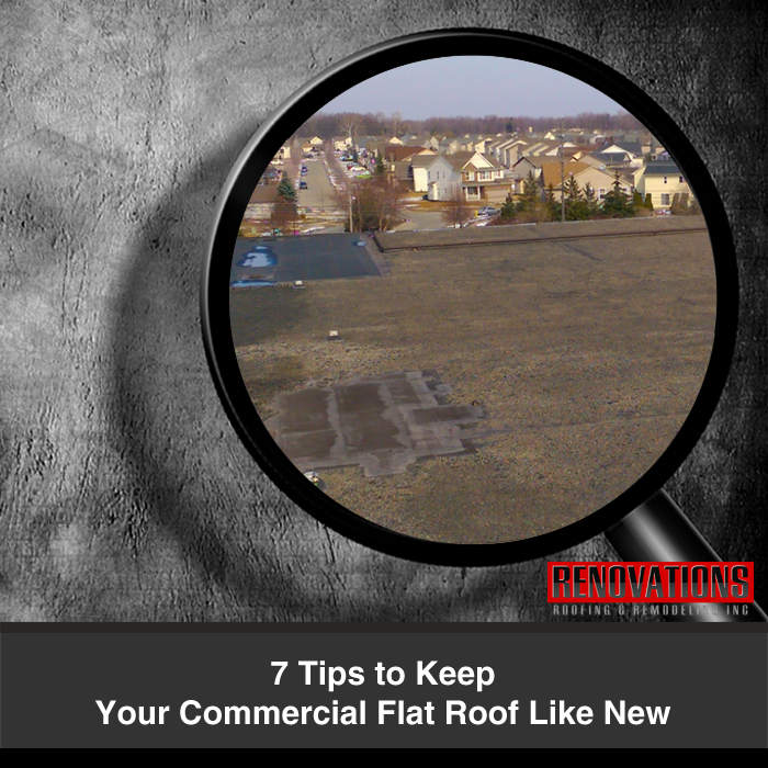 7 Tips to Keep Your Commercial Flat Roof Like New