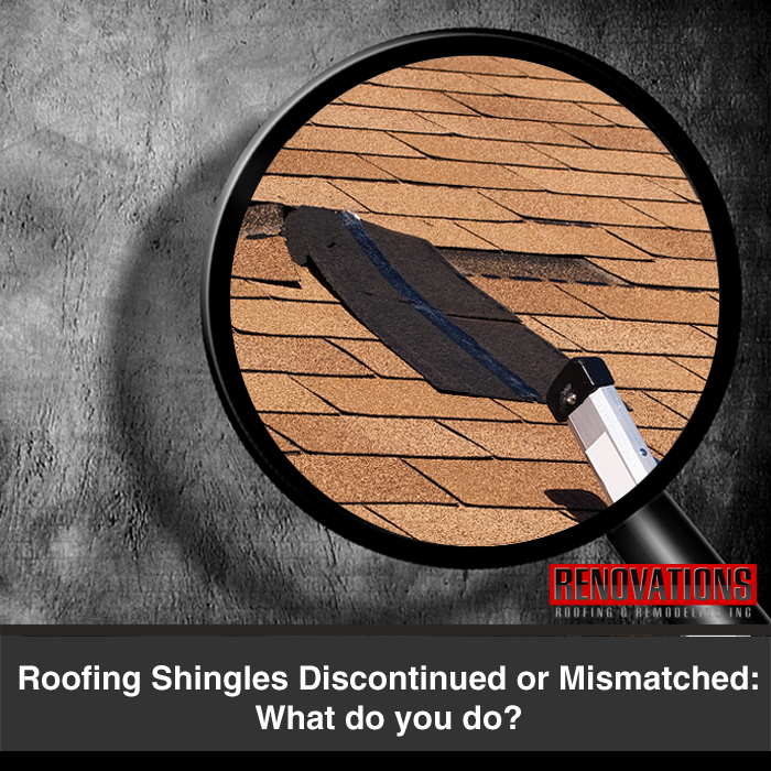 Roofing Shingles Discontinued or Mismatched: What do you do?