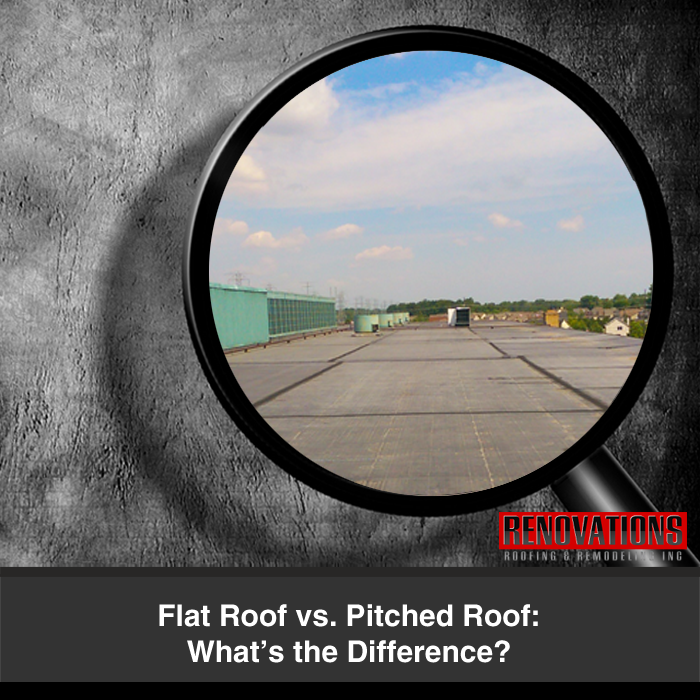 Flat Roof vs. Pitched Roof: What’s the Difference?