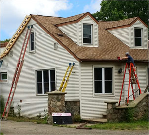 Home renovations: siding and roof