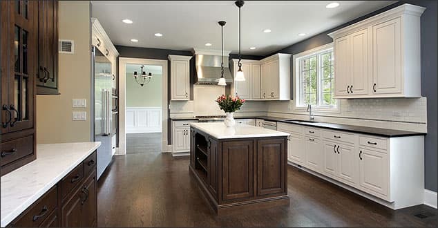 Kitchen cabinets depicting the right cabinet company