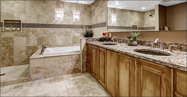 Luxury bathroom depicting Bathroom Remodel Cost Breakdown
