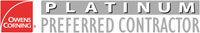 Owens Corning Platinum Preferred Contractor