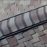 Roof ridge vent for attic ventilation