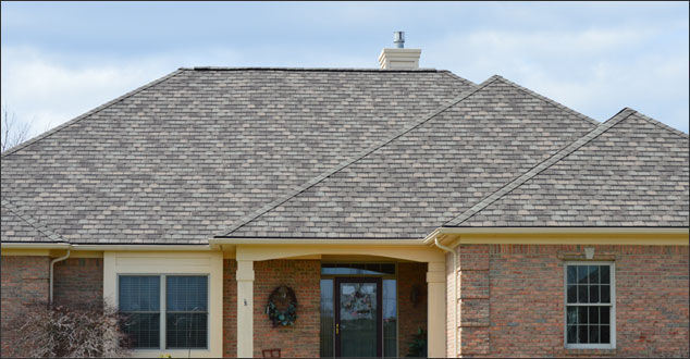 Roofing myths - closeup of roof
