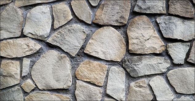 Rubble stone masonry